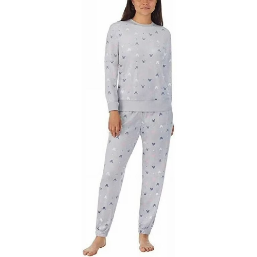 DISNEY PIJAMA DE 2 PIEZAS PARA DAMA COLOR GRIS LOGO MICKEY TALLA XS