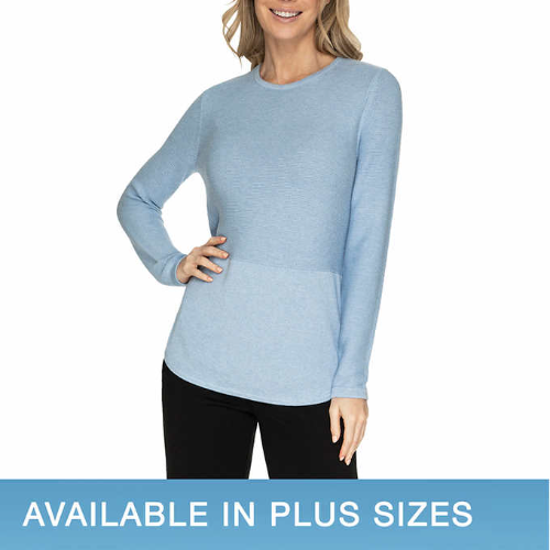 ADVENT T/2X BLUSA SUETER CELESTE