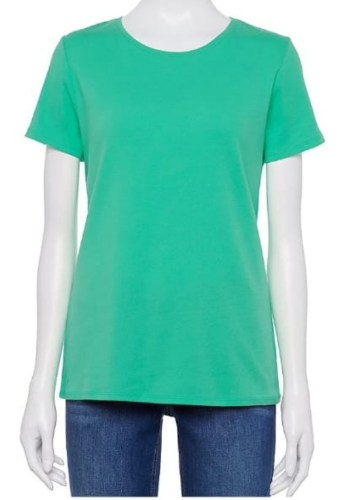 Croft & Barrow 0005 Blusa Verde M