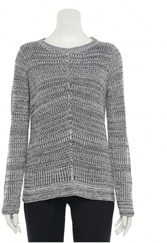 APT.9 SUETER T/XXL BLUSA COLOR NEGRO/BLANCO DE DAMA TALLA XXL
