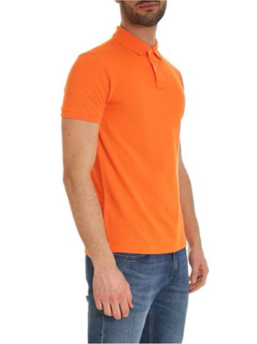 CROFT&BARROW CAMISA TIPO POLO COLOR NARANJA TALLA L