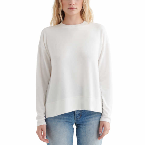 Lucky Brand Blusa Blanca/Crema XL