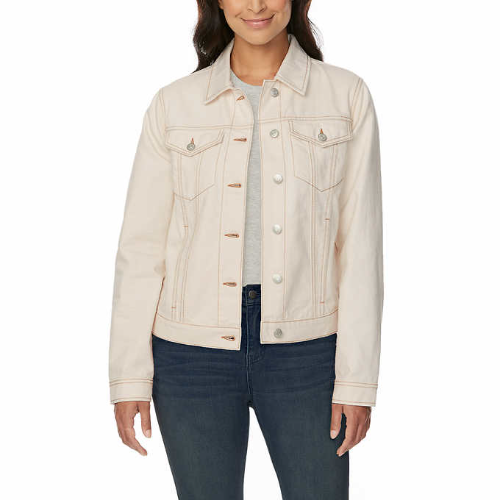 BUFFALO T/S chaqueta de dama color crema Talla  S