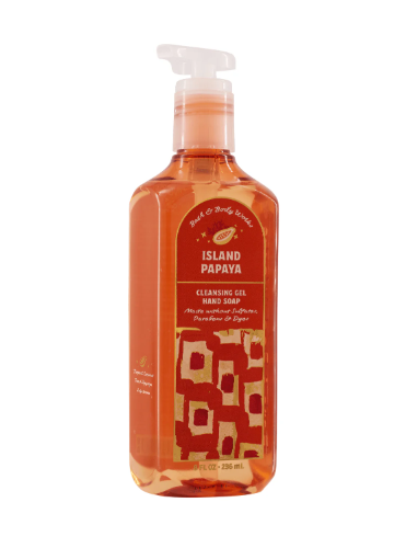 BJ-00003 JABON GEL PARA MANOS ISLAND PAPAYA