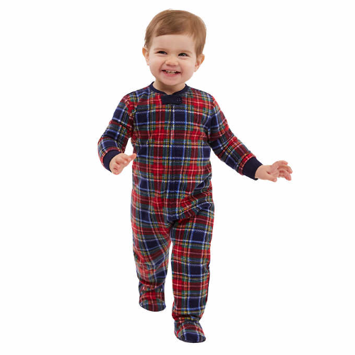EDDIE BAUER  T/3M CAJA NO. 3 PIJAMA DE BEBE NAVIDEÑA  3 MESES