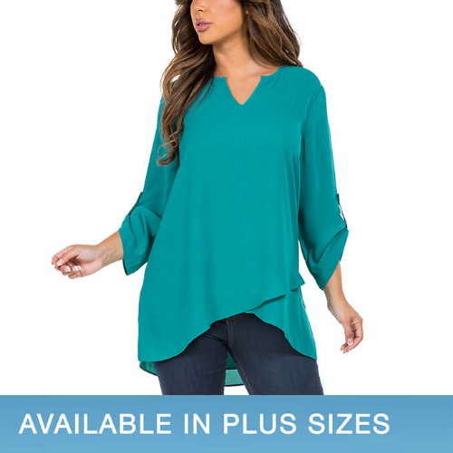 FEVER 00005 Blusa Verde 3X
