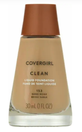COVERGIRL 153 SAND BEIGE BASE DE MAQUILLAJE LIQUIDA PARA DAMA