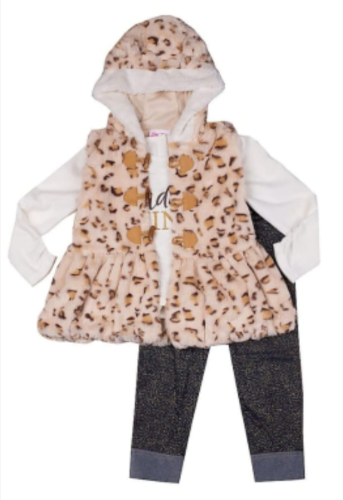 Little Lass 00001 Traje 3pzs 3T