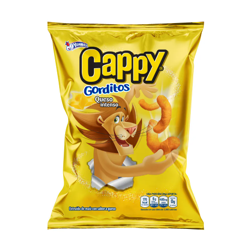 Cappy gorditos queso intenso 18g