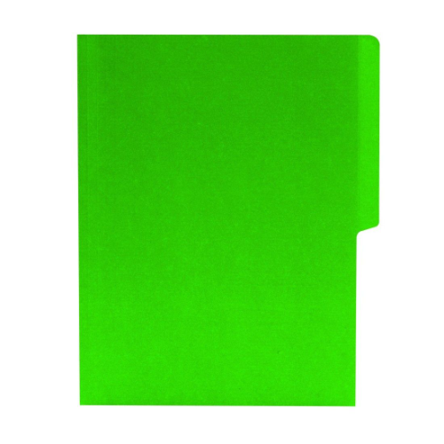 FOLDER COLOR VERDE TAMAÑO OFICIO