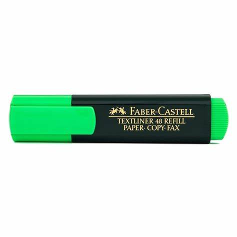 RESALTADORES FABER CASTELL VERDE