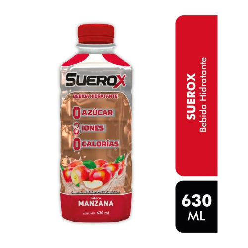 SUEROX MANZANA 630ML