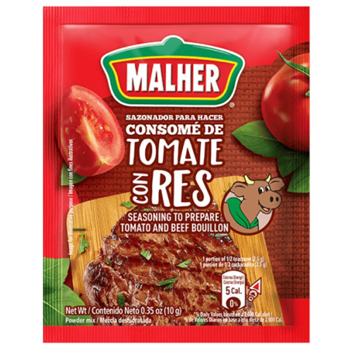 CONSOME DE TOMATE CON RES MALHER 10G
