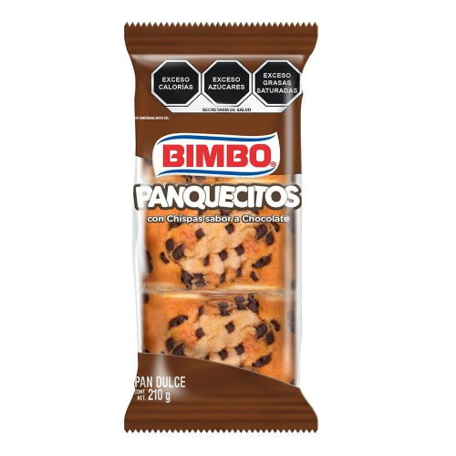 PANQUESITOS GOTAS SABOR A CHOCOLATE 60G