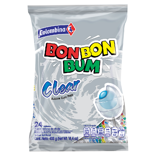 BO BON COLOMBINA CLEAR 384G