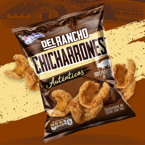 Chicharrones del rancho 22g