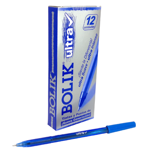BOLIGRAFO BOLIK MEDIANO AZUL