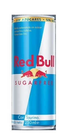 RED BULL SUGARFREE 250ML LATA