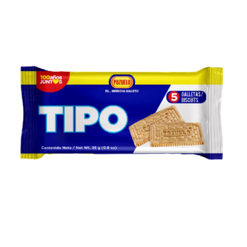 Galleta Tipo 25g pozuelo