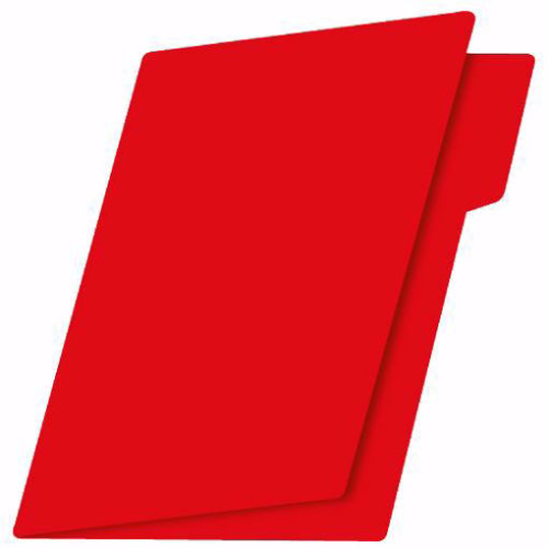 FOLDER COLOR ROJO TAMAÑO CARTA