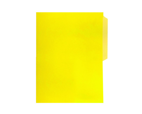 FOLDER COLOR AMARILLO TAMAÑO CARTA