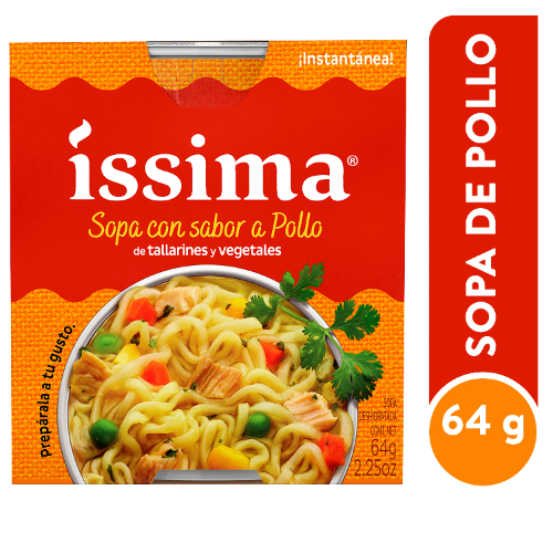 SOPA ISSIMA POLLO 64G