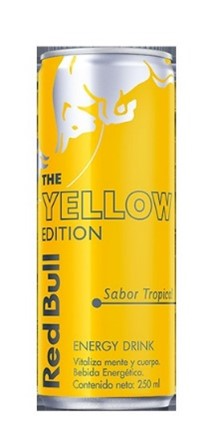RED BULL THE YELLOW EDITION 250ML LATA
