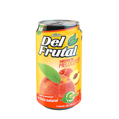 Jugo del frutal melocotón lata 330ml