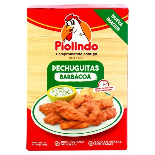 PECHUGUITAS BARBACOA 380G PIOLINDO