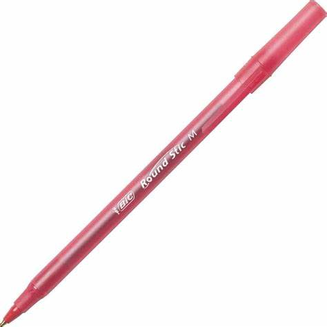 BOLIGRAFO BIC ROUND STIC ROJO