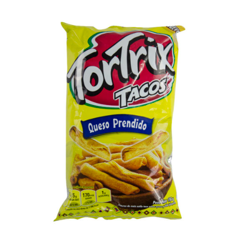 Tortrix tacos queso prendido 35g