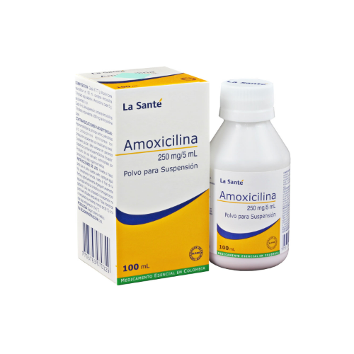 Amoxicilina suspensión 250mg/5ml x 100ml