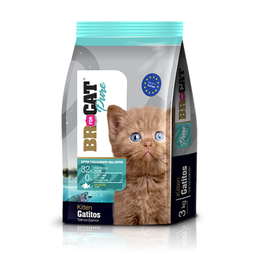 BR FOR CAT GATITOS SALMON X 3 K