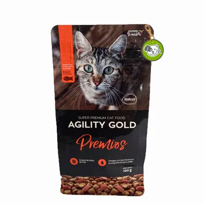 AGILITY PREMIOS GATOS X 100GR
