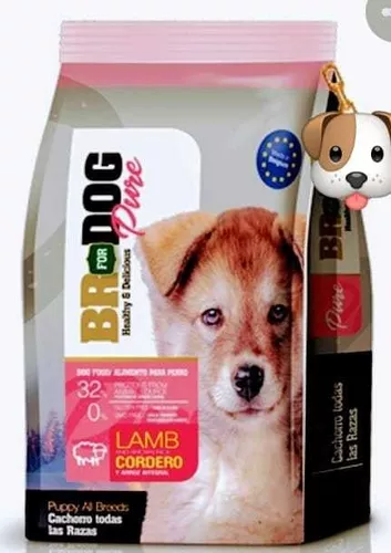 BR FOR DOG CACHORROS LAMB CORDERO X 10 K