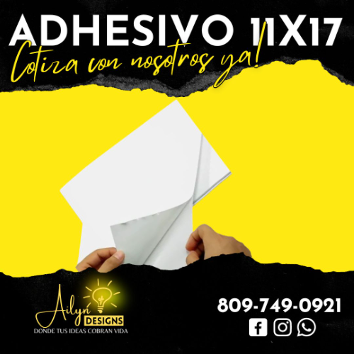ADHESIVO 11 X 17
