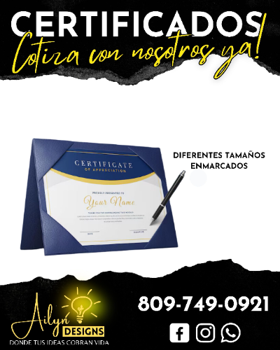 CERTIFICADOS