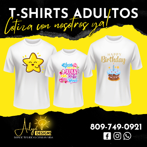 T-SHIRTS ADULTOS  16-L
