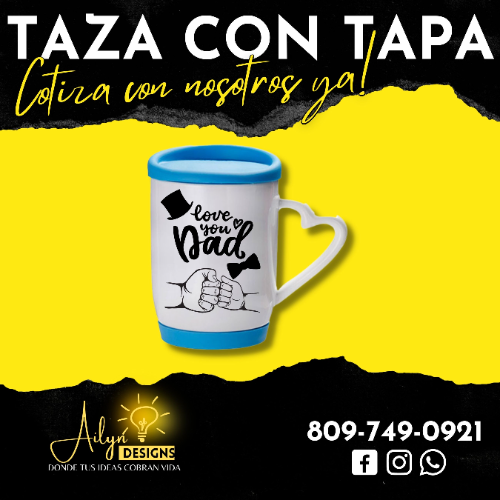 TAZA AZA Y TAPA