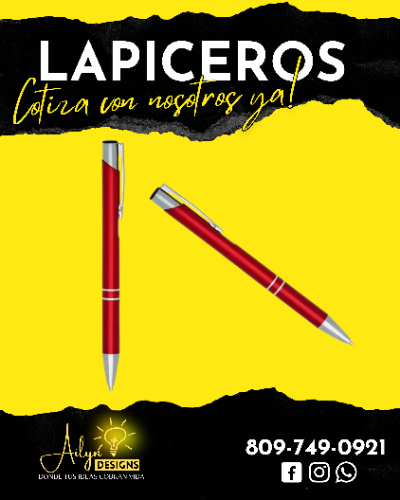 LAPICEROS PERSONALIZADOS