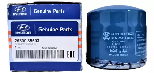 26300-35501 FILTRO ACEITE GETZ ACCENT ELANTRA TUCSON
