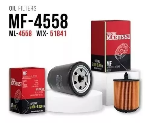 MF-4558 MARUSSI FILTRO ACEITE UNO FIORINO PALIO 1.6 TEMPRA EPICA