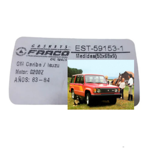 EST-59153-1 ESTOPERA CIGUEÑAL DELANTERA CARIBE 1.9 2.0 G200Z