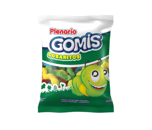 GOMITAS PLENARIO GOMIS GUSANITOS X 500 G