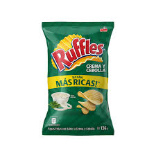 Rufles Crema y Cebolla 136g