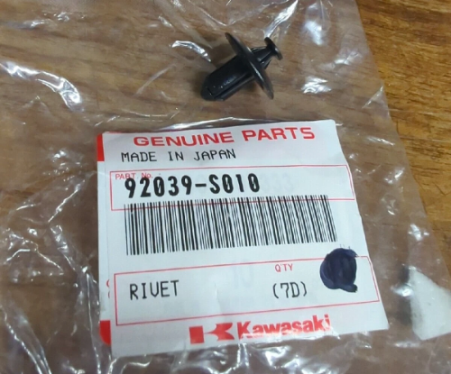 Kawasak Kfx400 2003-2006 remache guardabarros delantero/trasero/cubierta lateral