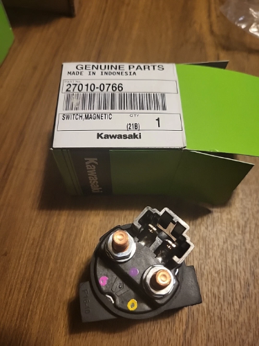 Solenoide magnético relé de arreglo Kawasaki Teryx Brute Force Bayou Prairie Lakota27010-0766