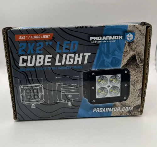 OEM Polaris Pro Armor 2x2" LED Cubo Spot Light 2882312