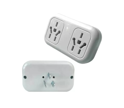 Toma corriente adaptador doble
