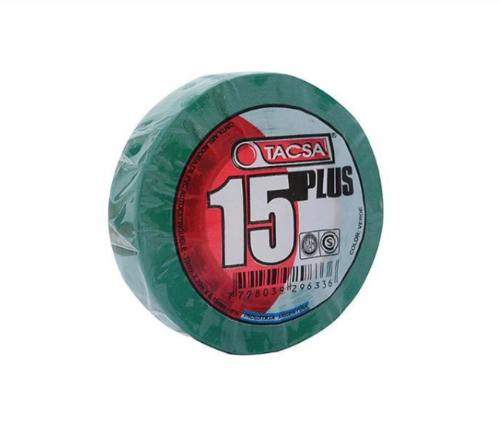 Cinta aisladora verde